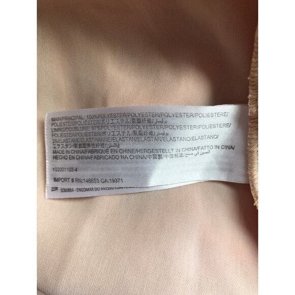 C/MEO Collective Blindfold Dress Flame Yellow Tie Front Long Sleeve US 10 - Picture 14 of 16